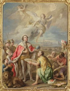 La reddition de Séville à Saint Ferdinand - Charles-Joseph Flipart